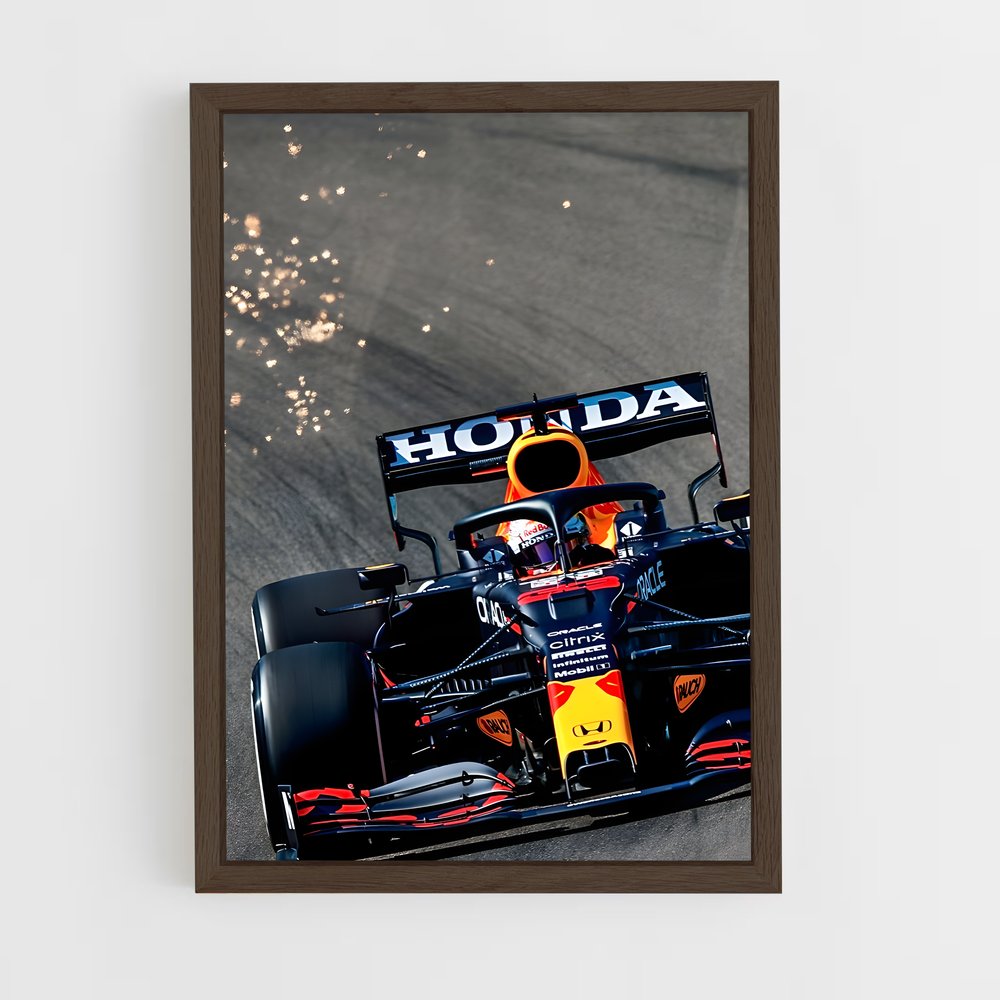 Poster RB16B Racing Spirit – affiche Voitures de Formule 1 (vue 5)